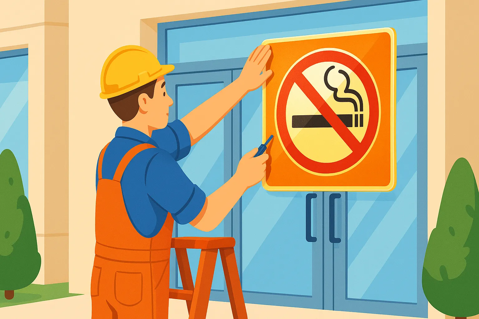 Biển "Cấm hút thuốc lá" phải tuân thủ theo quy chuẩn nào?