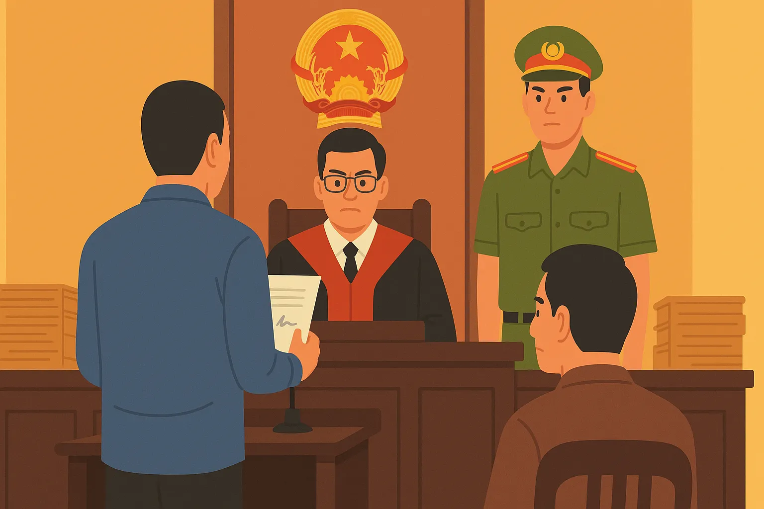 Bị khởi tố vì giả chữ ký