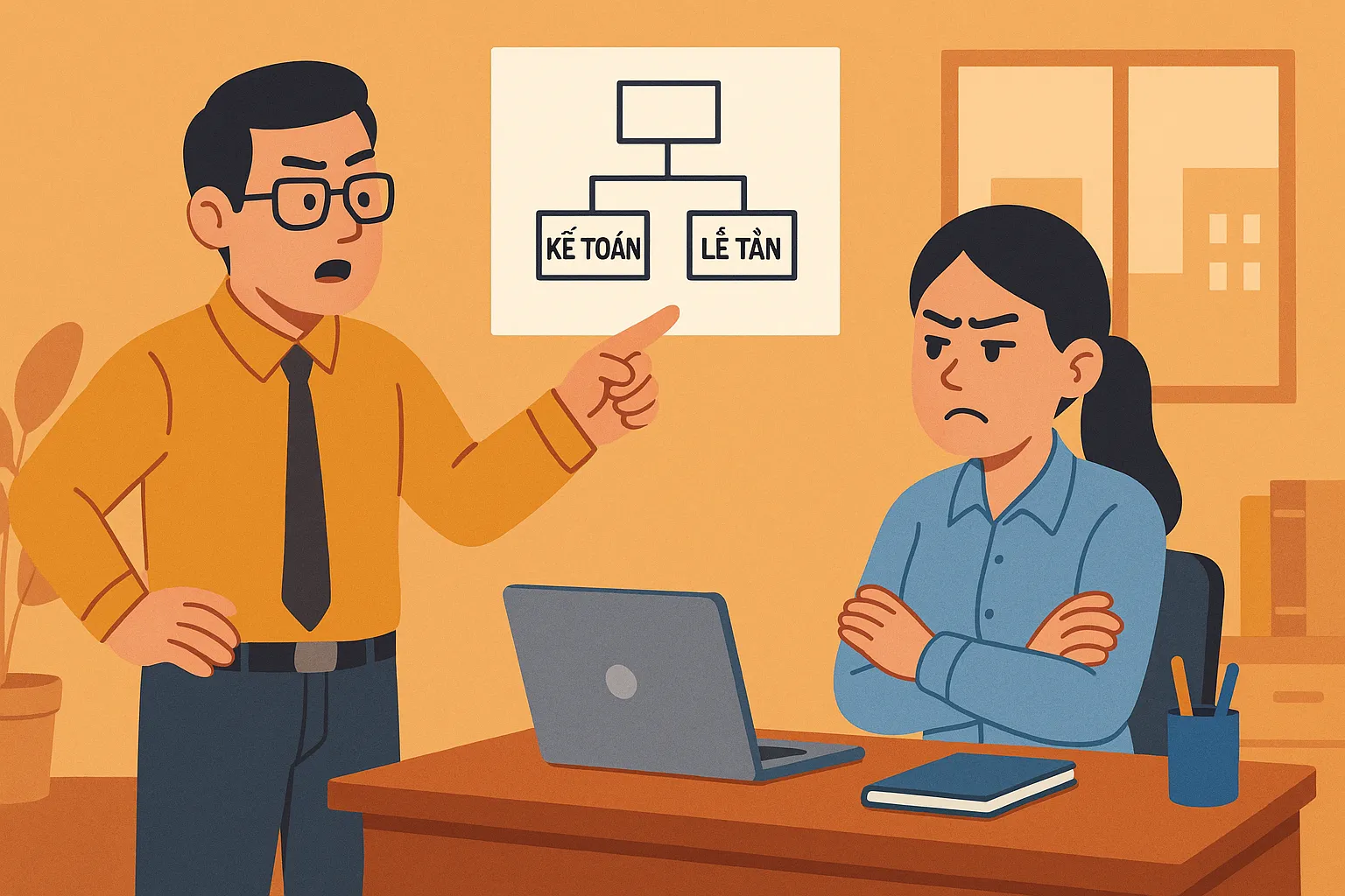 Doanh nghiệp thông báo trước khi chuyển công việc