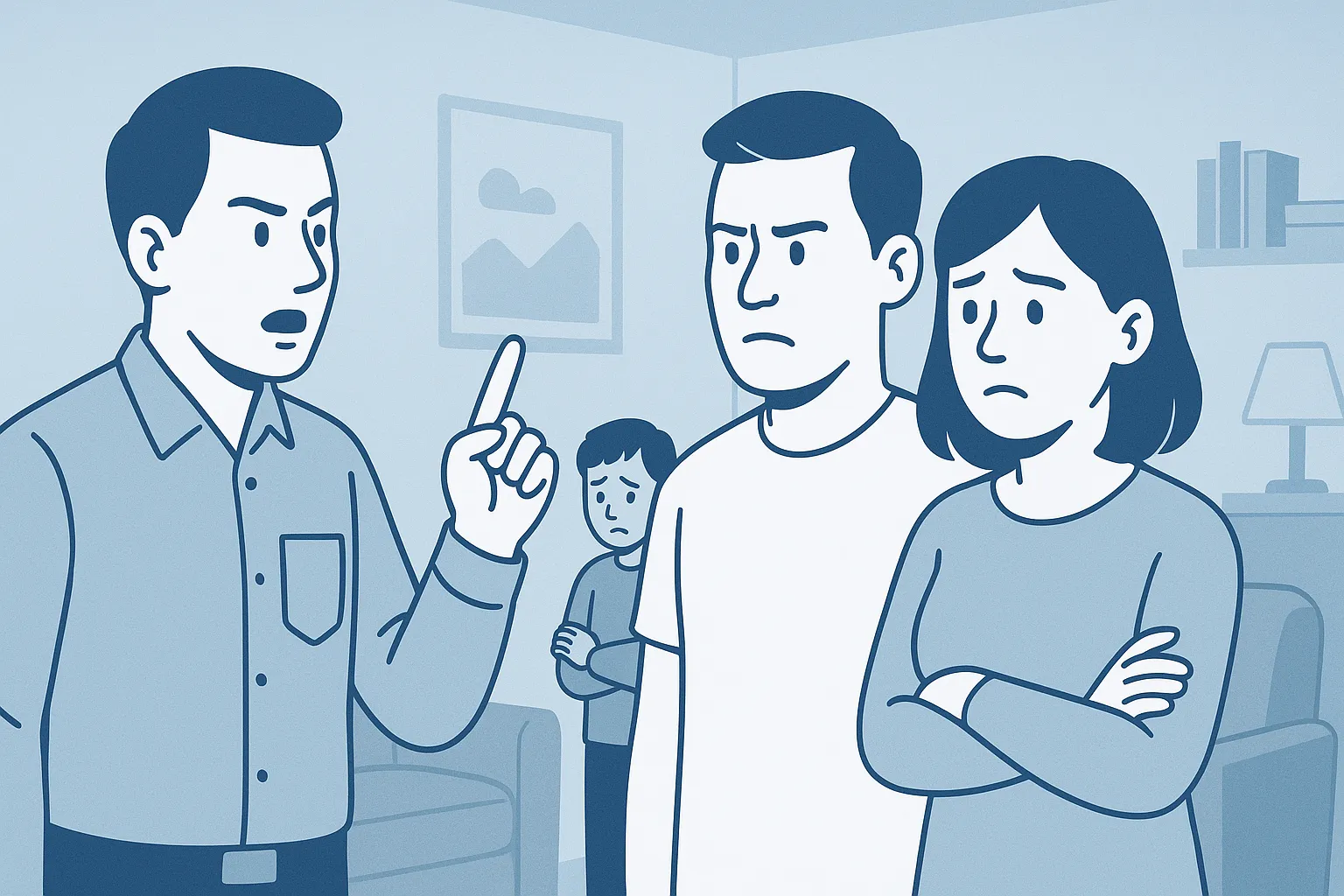 Hành vi cưỡng ép chứng kiến bạo lực có phải là bạo lực gia đình không?