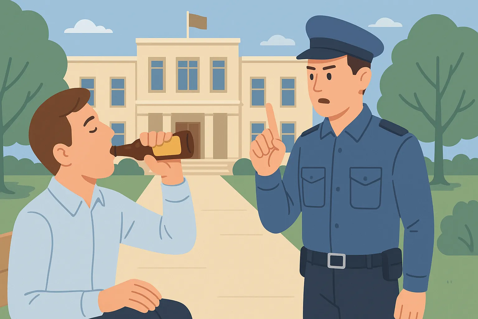 Vi phạm hành chính do uống rượu bia nơi công cộng