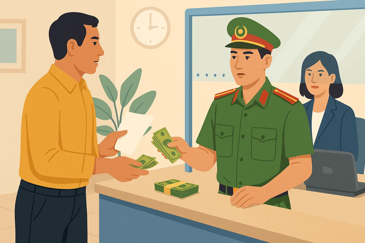 Ai là người phải chịu chi phí cưỡng chế?