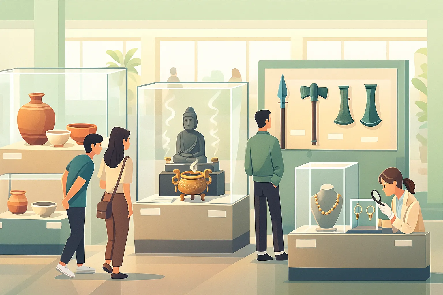 Phân loại cổ vật