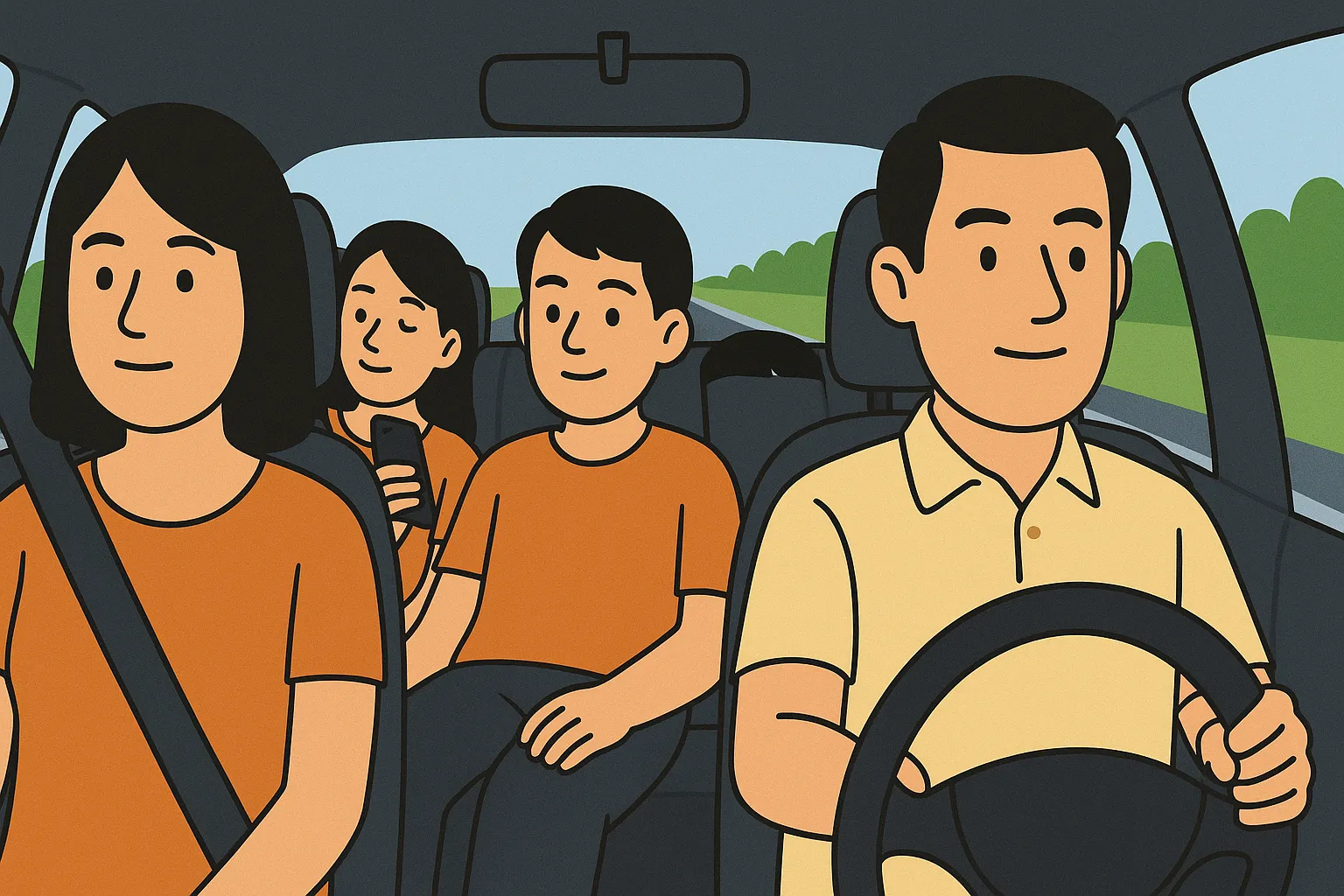 Người lái xe chủ quan không thắt dây an toàn