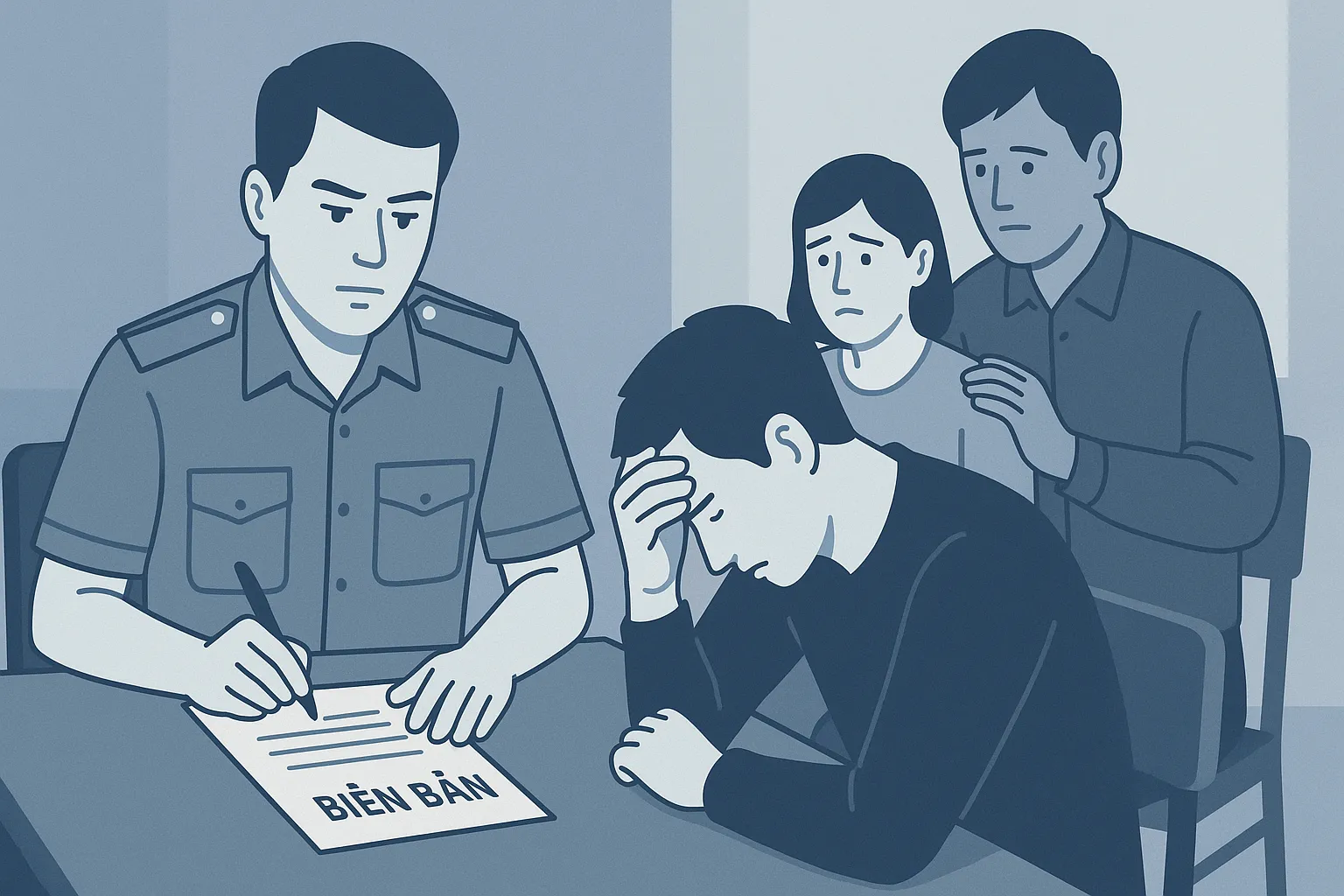 Đánh đập gây thương tích cho thành viên gia đình bị xử lý như thế nào?