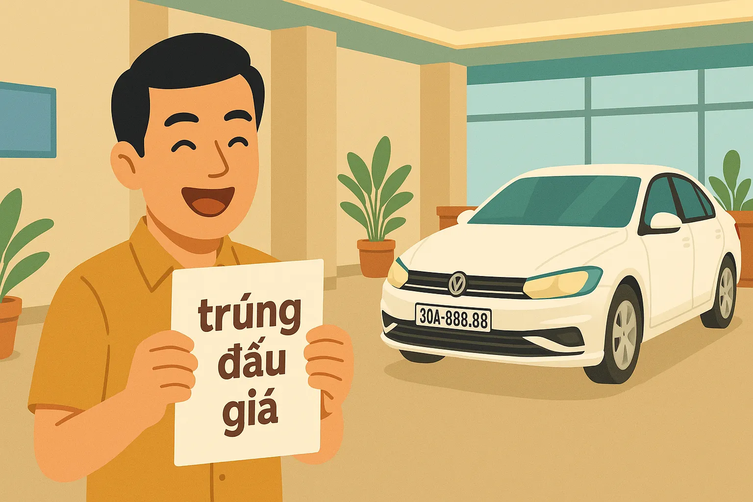 Các loại biển số xe được đem ra đấu giá