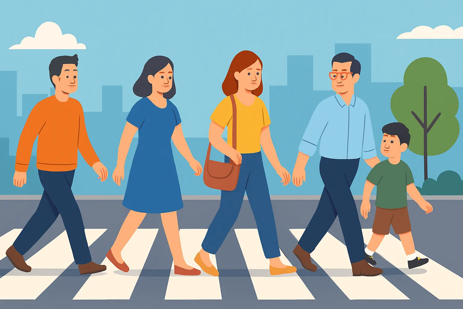 Người đi bộ không qua đường tại nơi có vạch kẻ đường có bị phạt không?