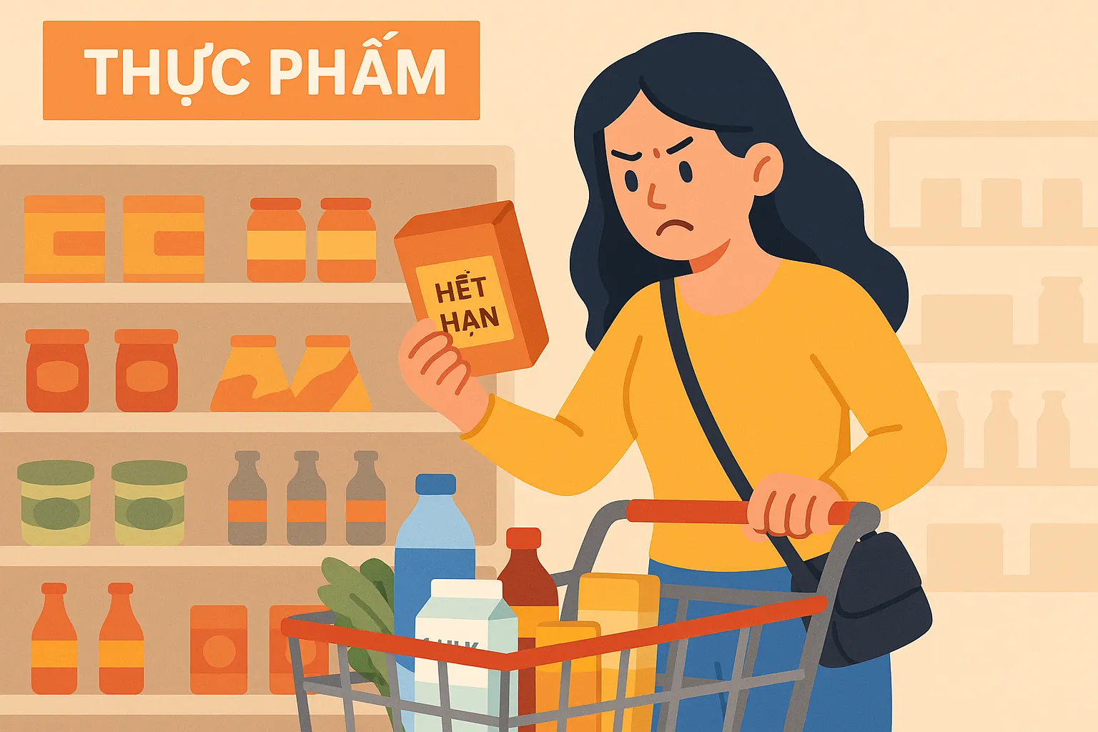 Xử phạt khi bán hàng hoá hết hạn sử dụng