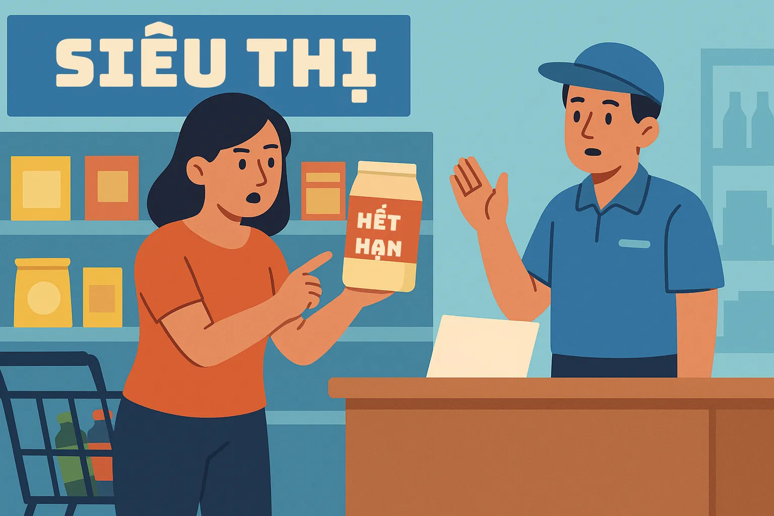 Bán đồ ăn đã hết hạn sử dụng bị phạt bao nhiêu tiền?
