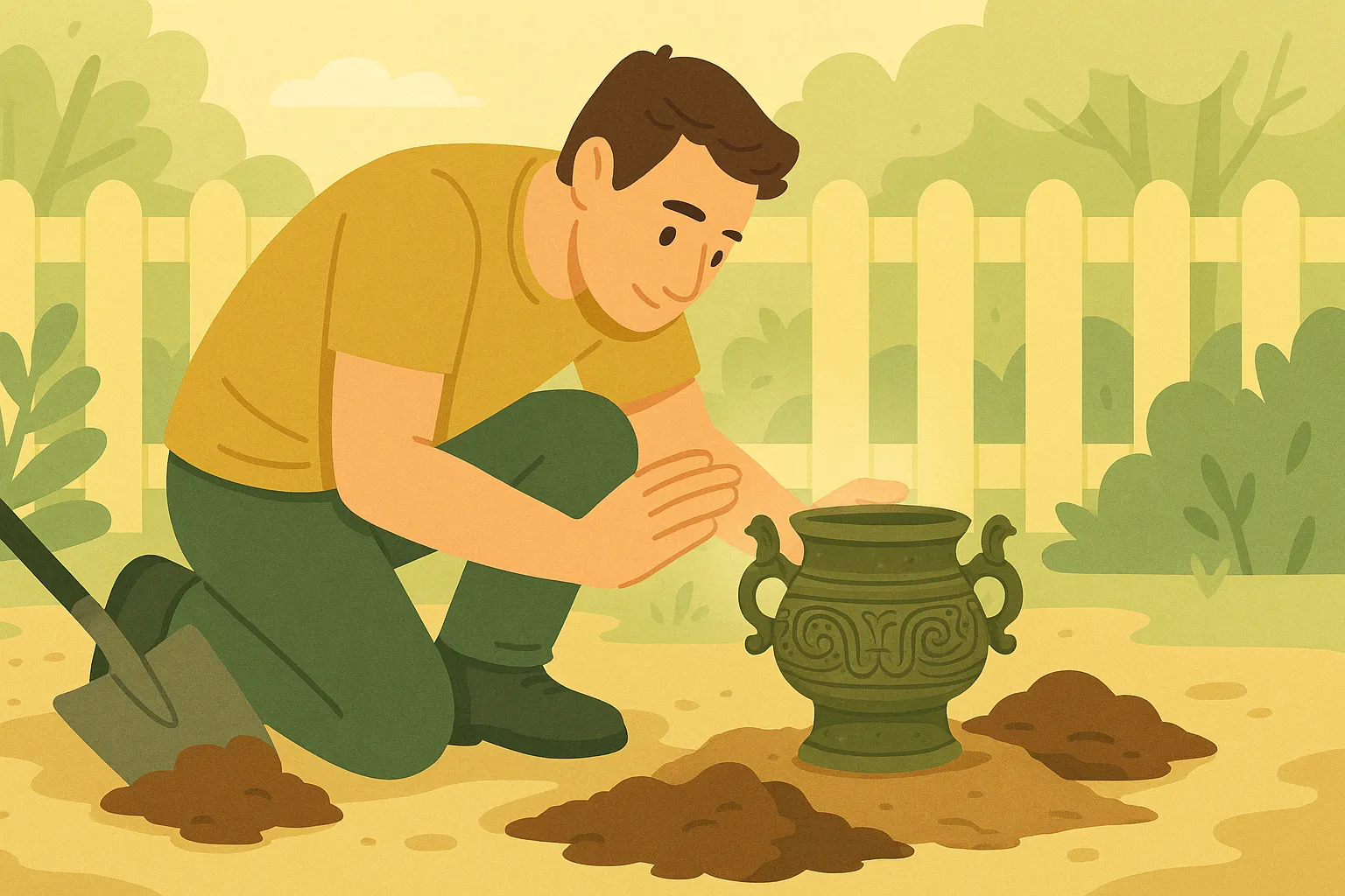 Vô tình đào được đồ cổ có được giữ lại không?