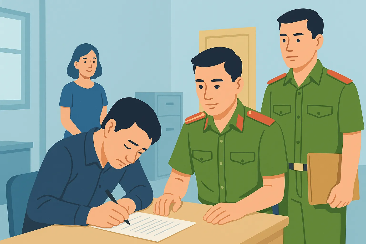 Bị xử phạt vì đòi tiền nạn nhân