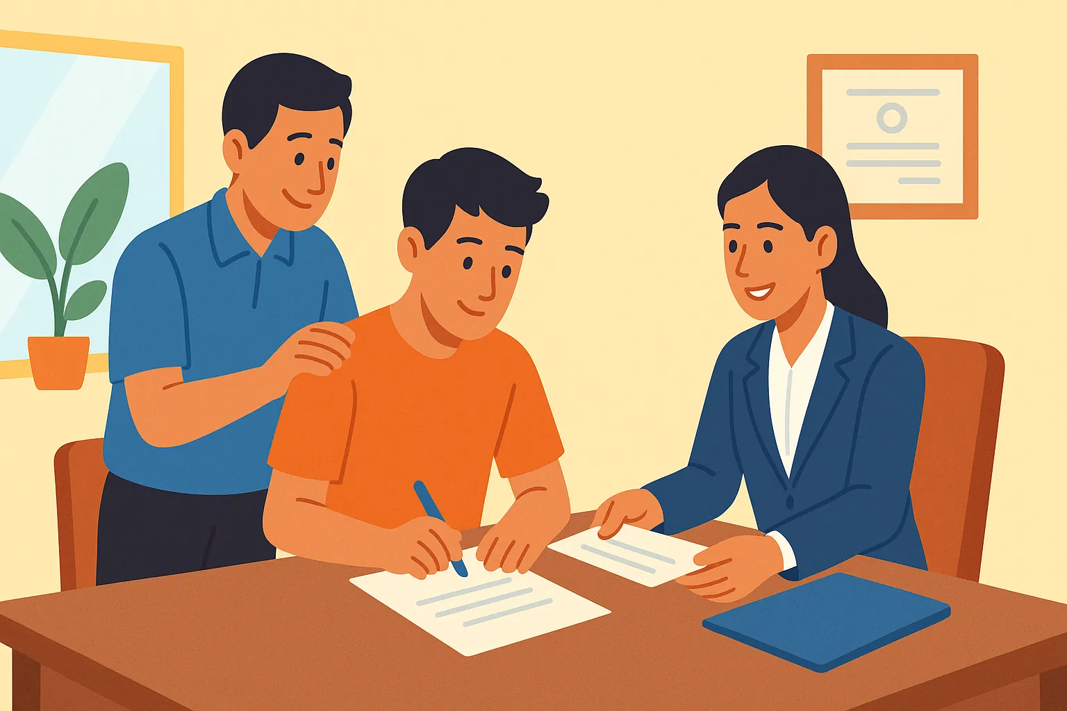 Bị phạt do hợp đồng đào tạo không đầy đủ nội dung