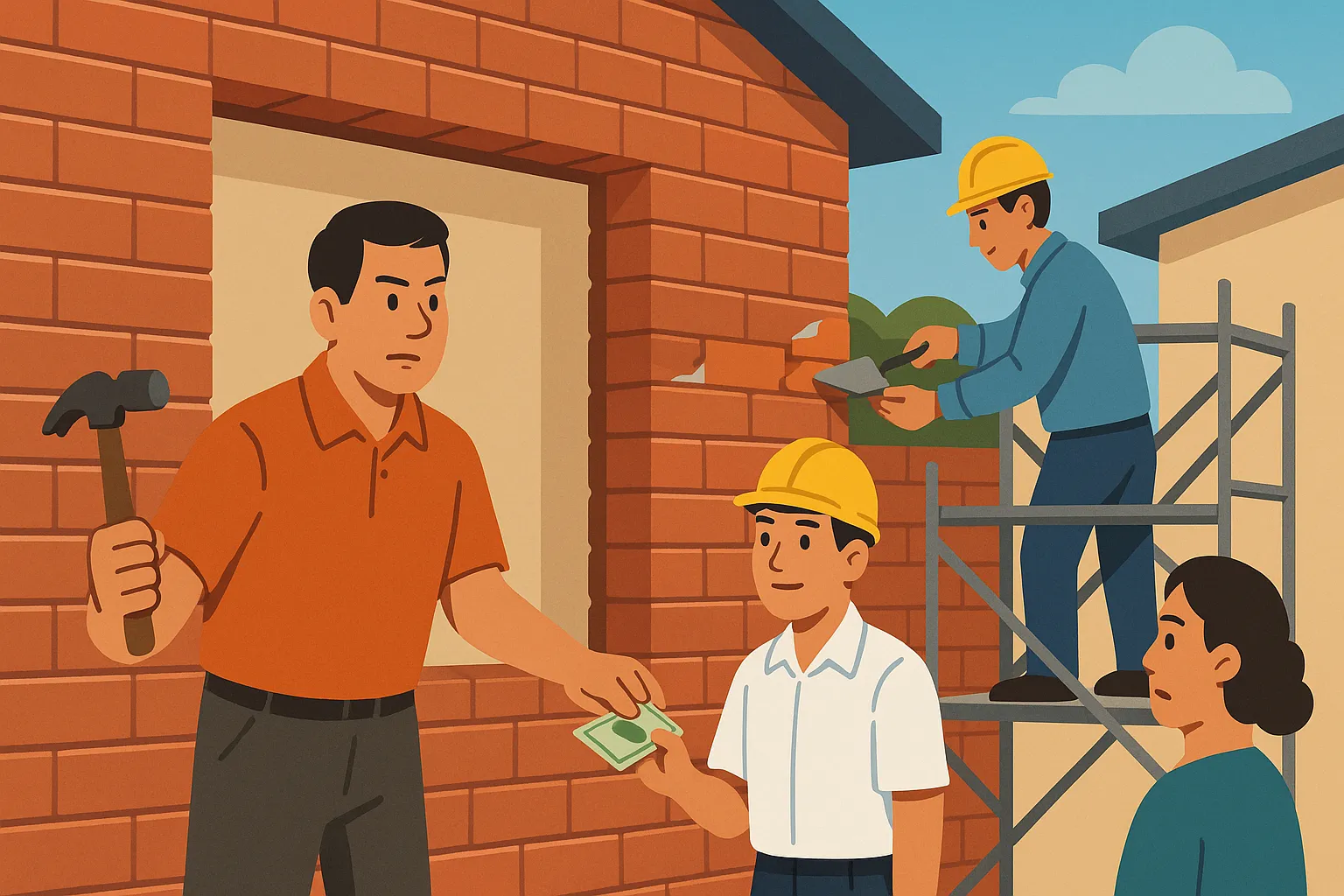 Trổ cửa sổ có cần xin phép hàng xóm không?