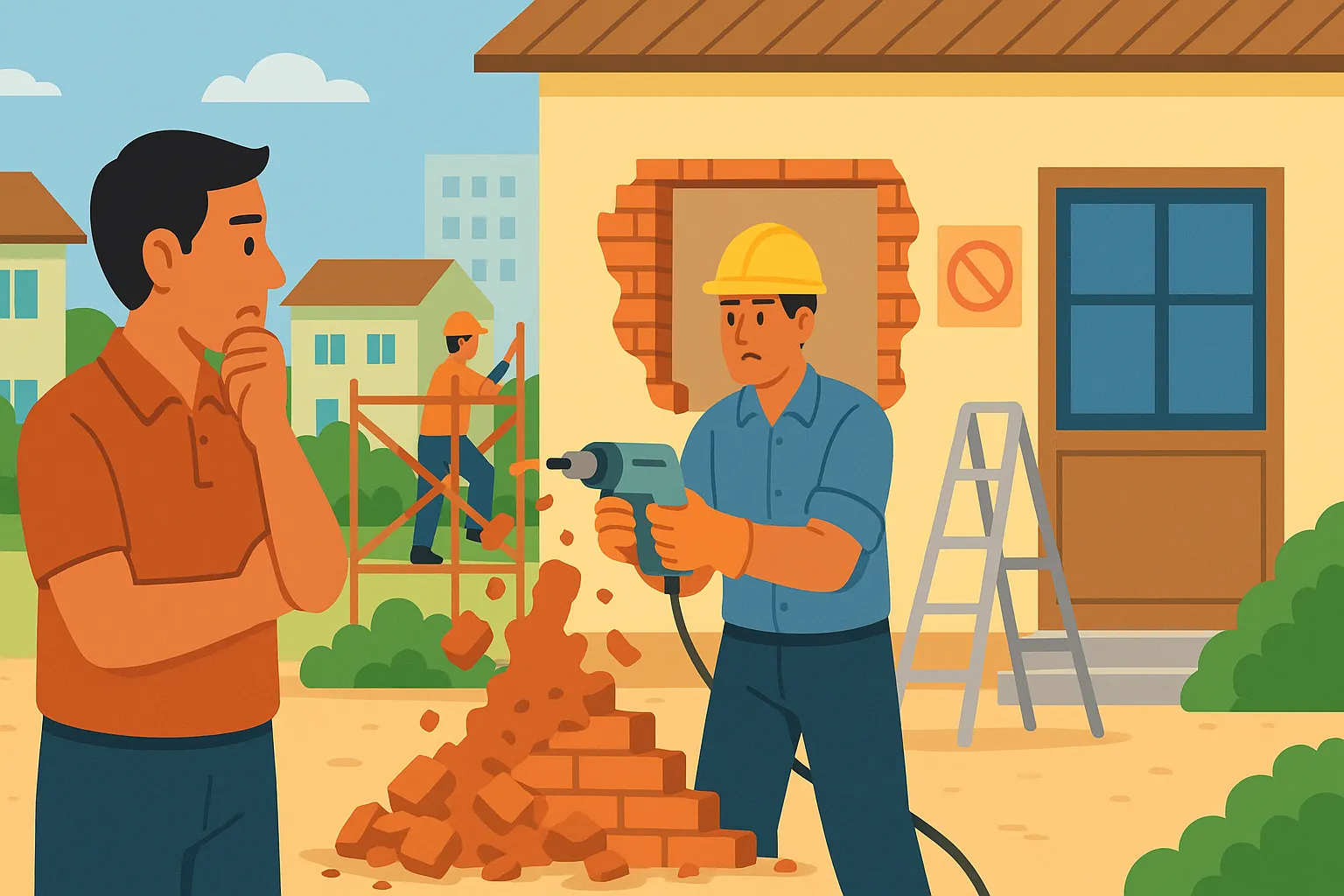 Trổ cửa sổ có cần xin giấy phép xây dựng không?