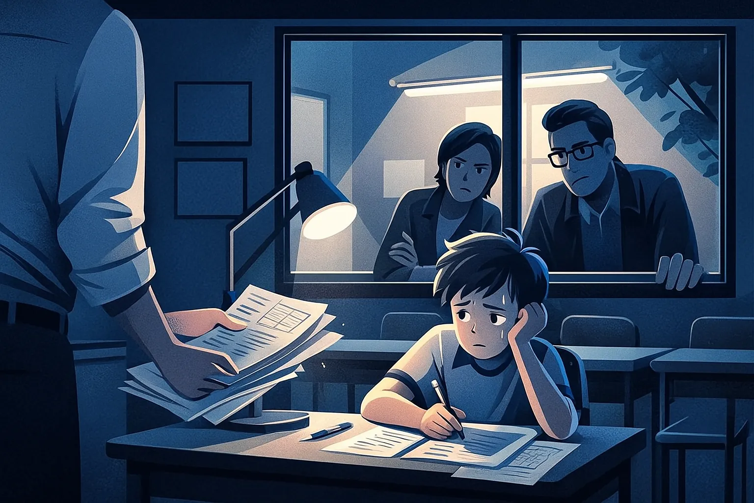 Ép buộc con học tập quá mức có được xem là bạo lực gia đình không?