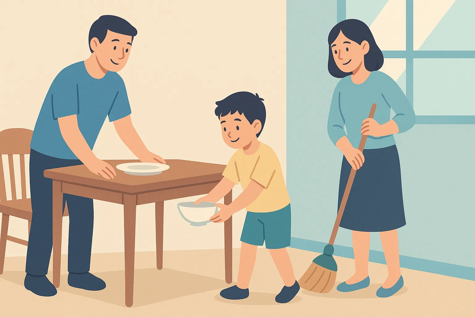 Không ép con làm việc quá sức