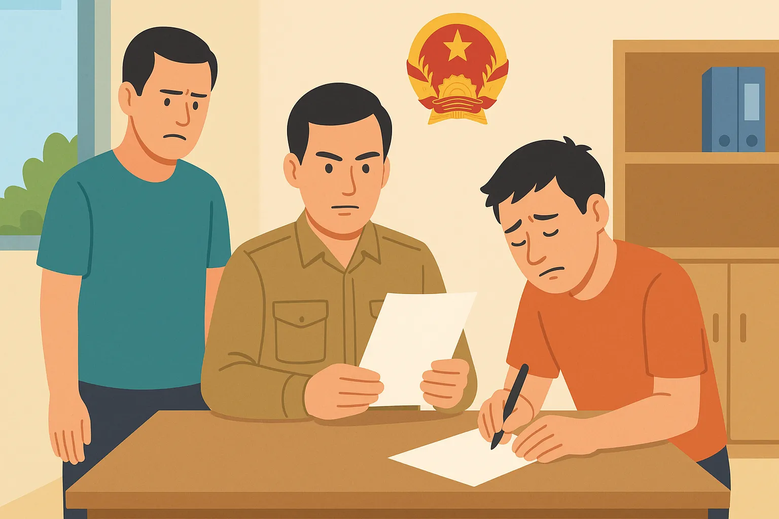 Xử phạt vì ép hút thuốc