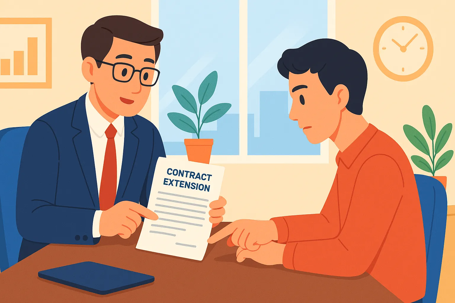 Người sử dụng lao động ký hợp đồng lao động xác định thời hạn