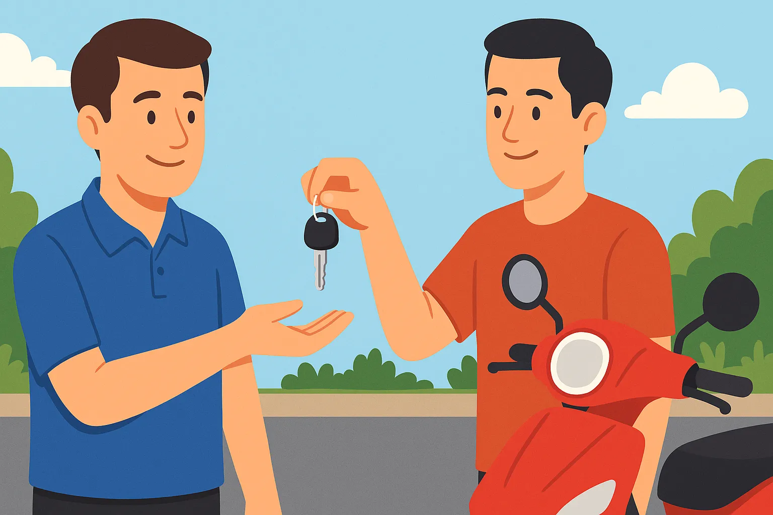 Giao xe cho người không đủ điều kiện điều khiển xe máy bị phạt bao nhiêu năm 2025?