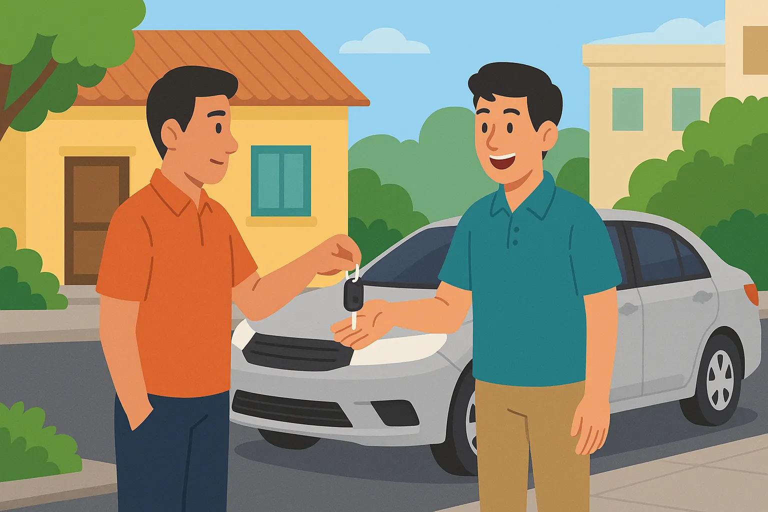 Giao xe ô tô cho người chưa đủ điều kiện