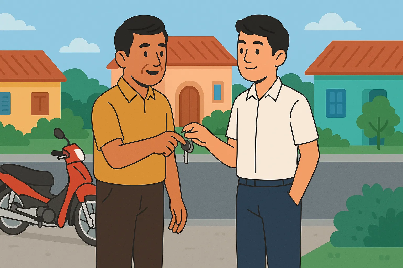 Giao xe máy cho người không đủ điều kiện điều khiển