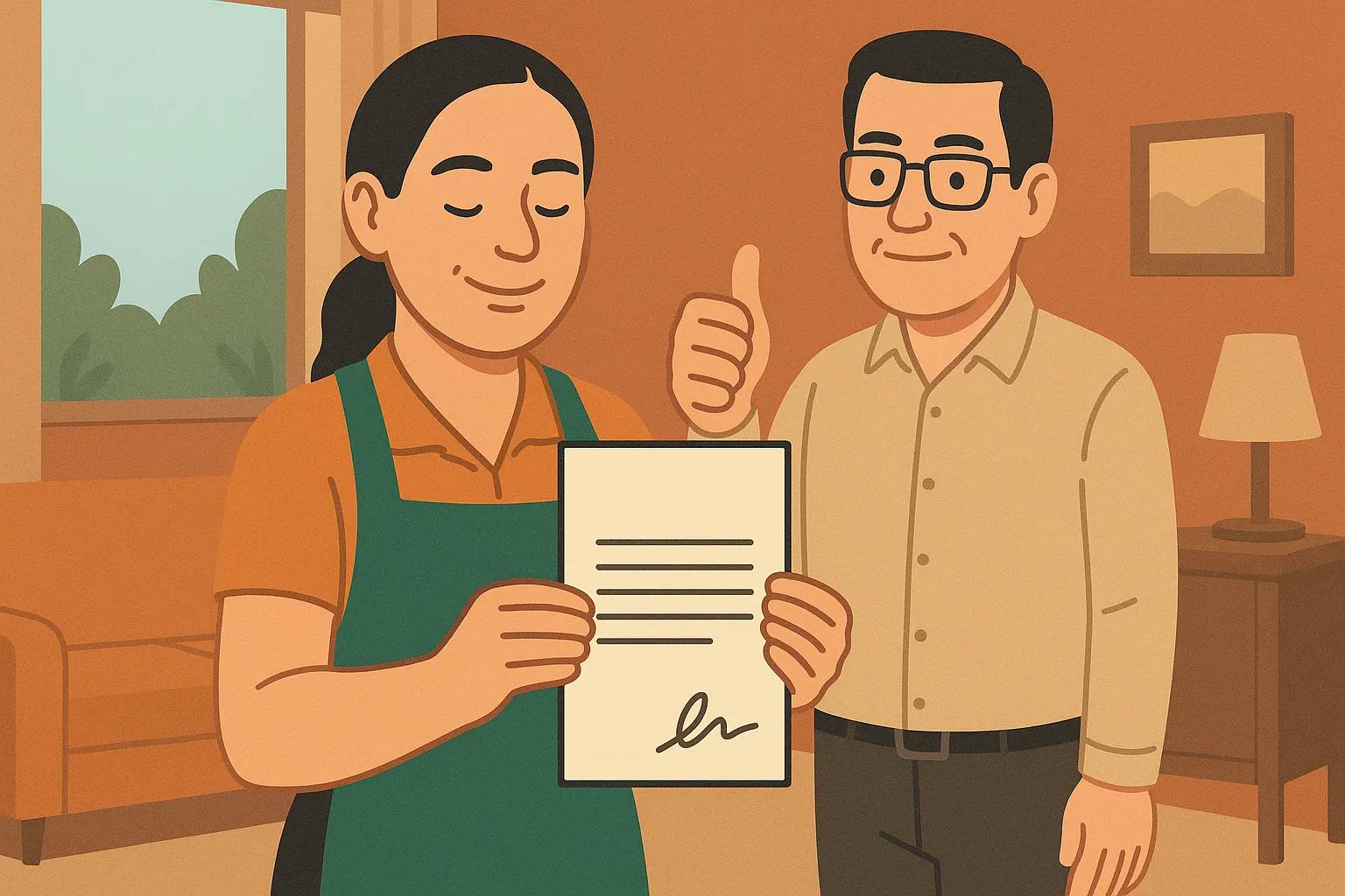 Người sử dụng lao động có phải ký hợp đồng bằng văn bản với người giúp việc gia đình không?