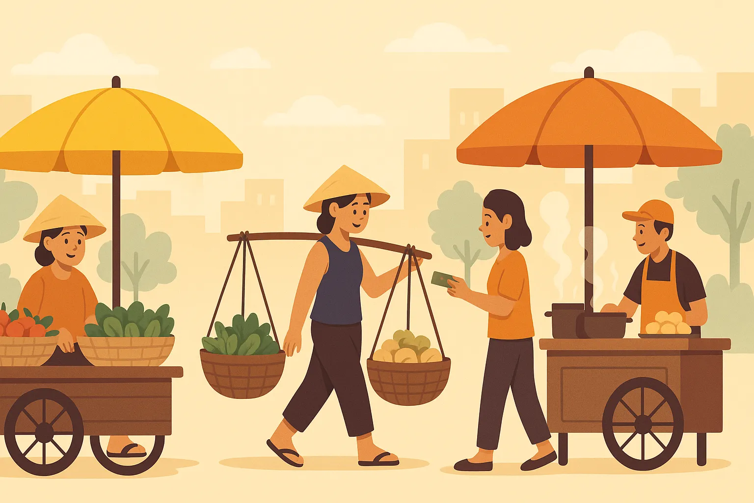 Ngộ độc thực phẩm từ hàng rong: Ai phải chịu trách nhiệm?