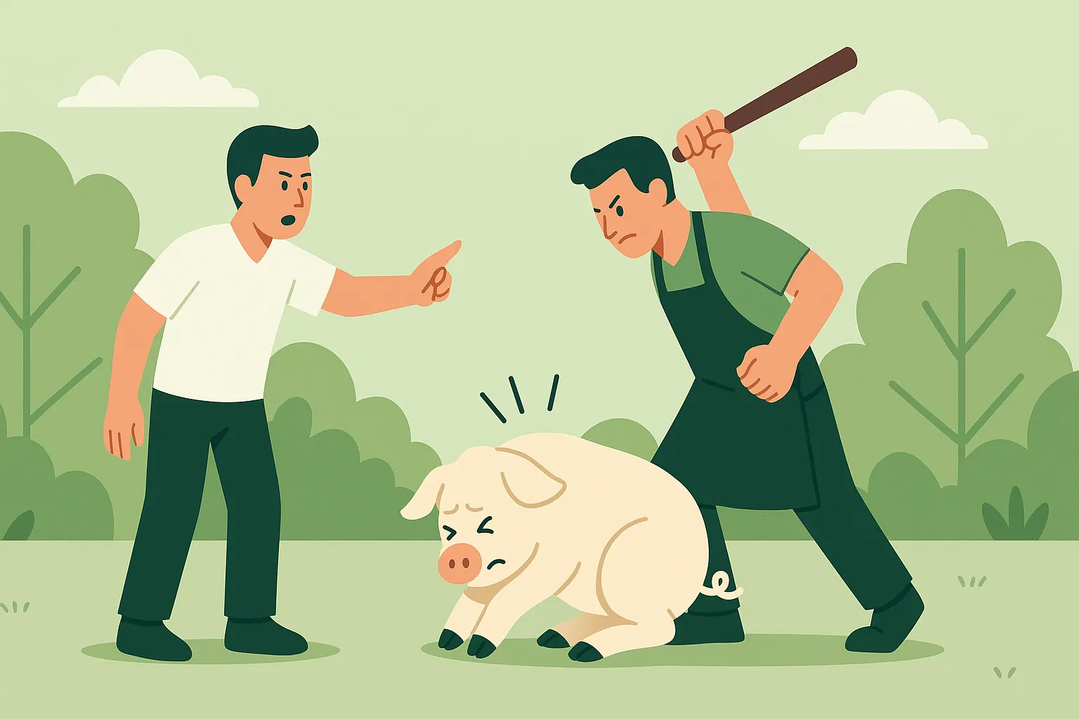 Cấm hành hạ vật nuôi trước khi giết mổ