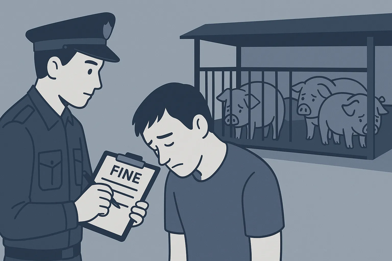 Nếu hành hạ vật nuôi trước khi giết mổ thì bị xử phạt bao nhiêu?