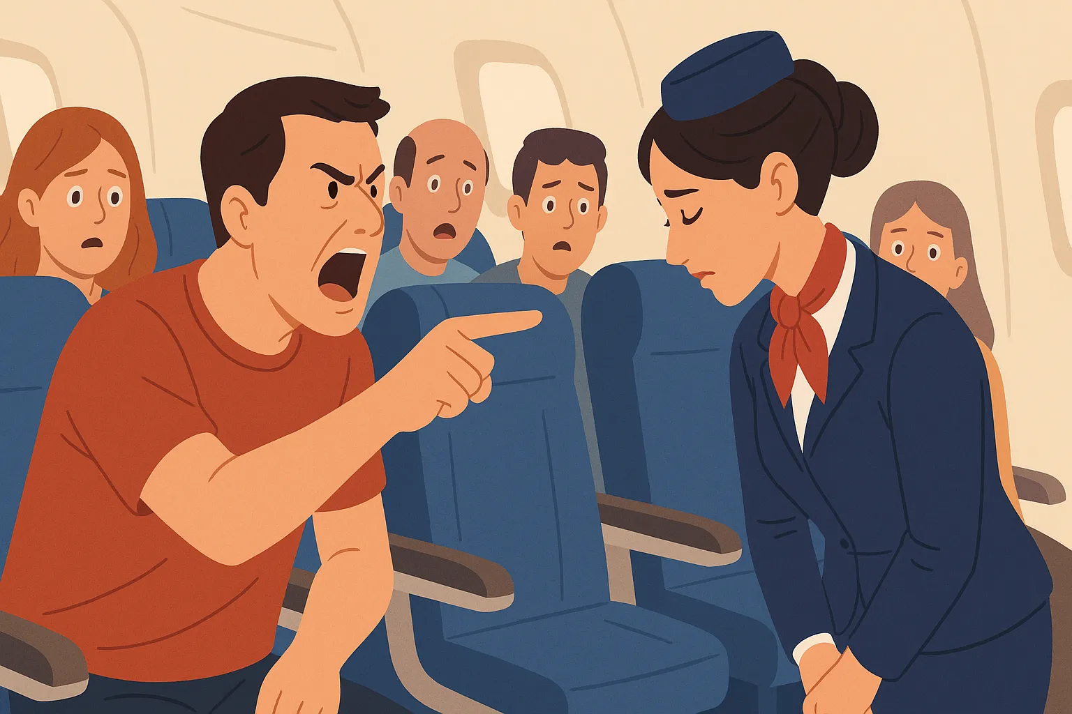 Hành hung tiếp viên hàng không bị xử phạt hành chính bao nhiêu?