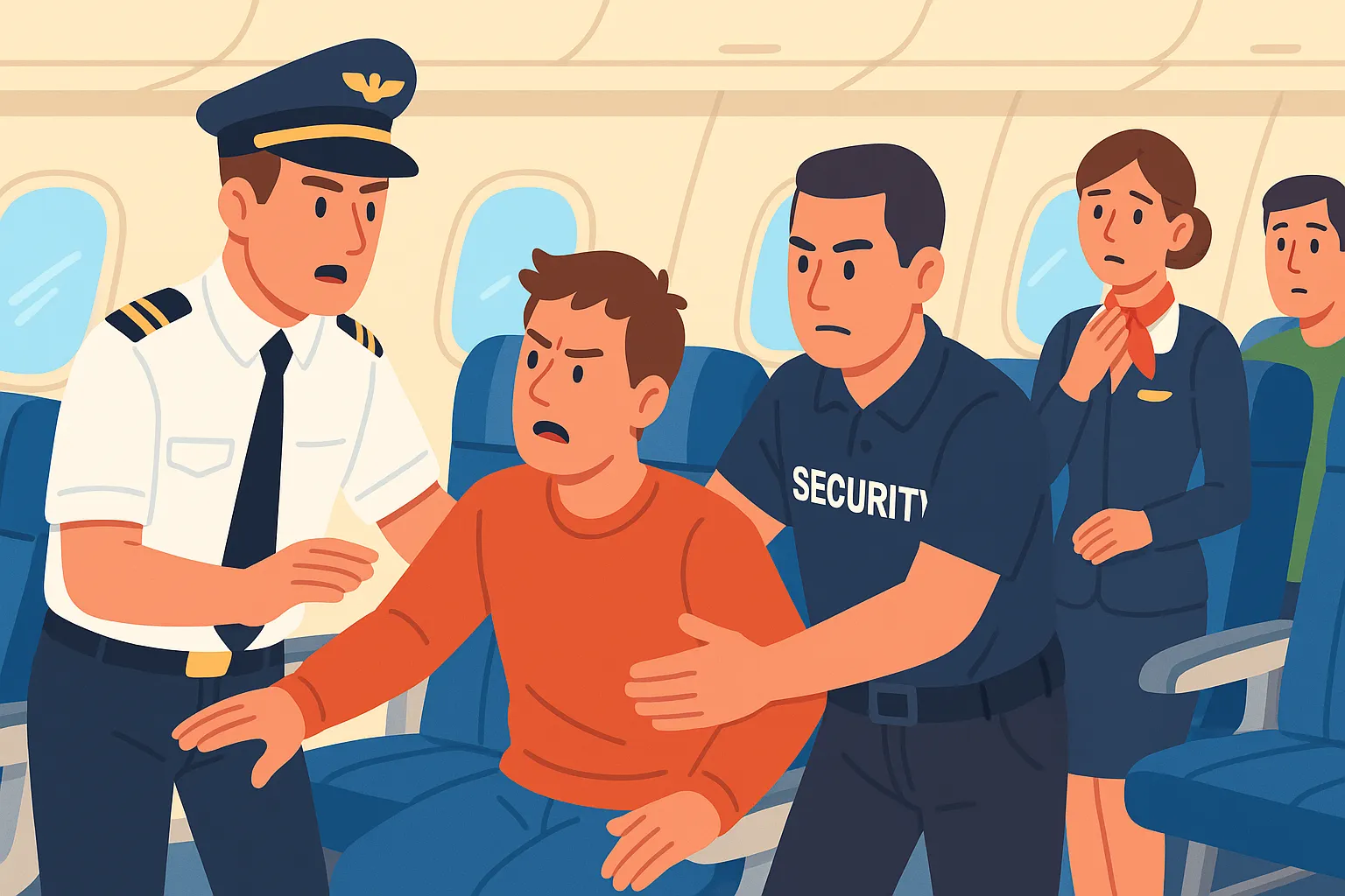 Bị xử phạt hành chính vì hành hung tiếp viên