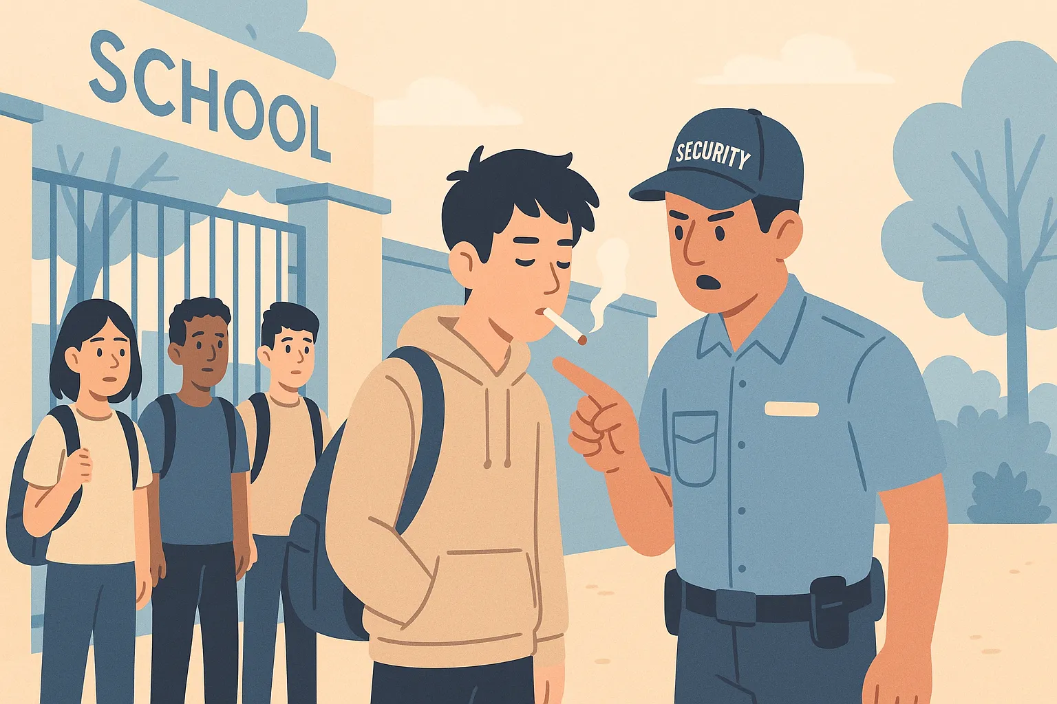 Người dưới 18 tuổi hút thuốc có bị phạt không?