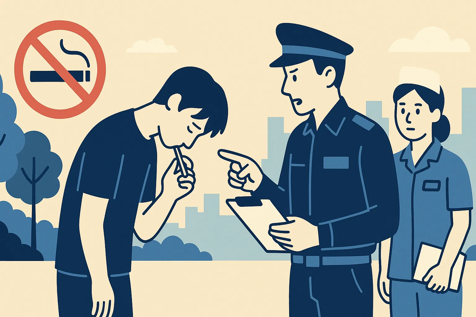 Chưa đủ 18 tuổi nhưng sử dụng thuốc lá