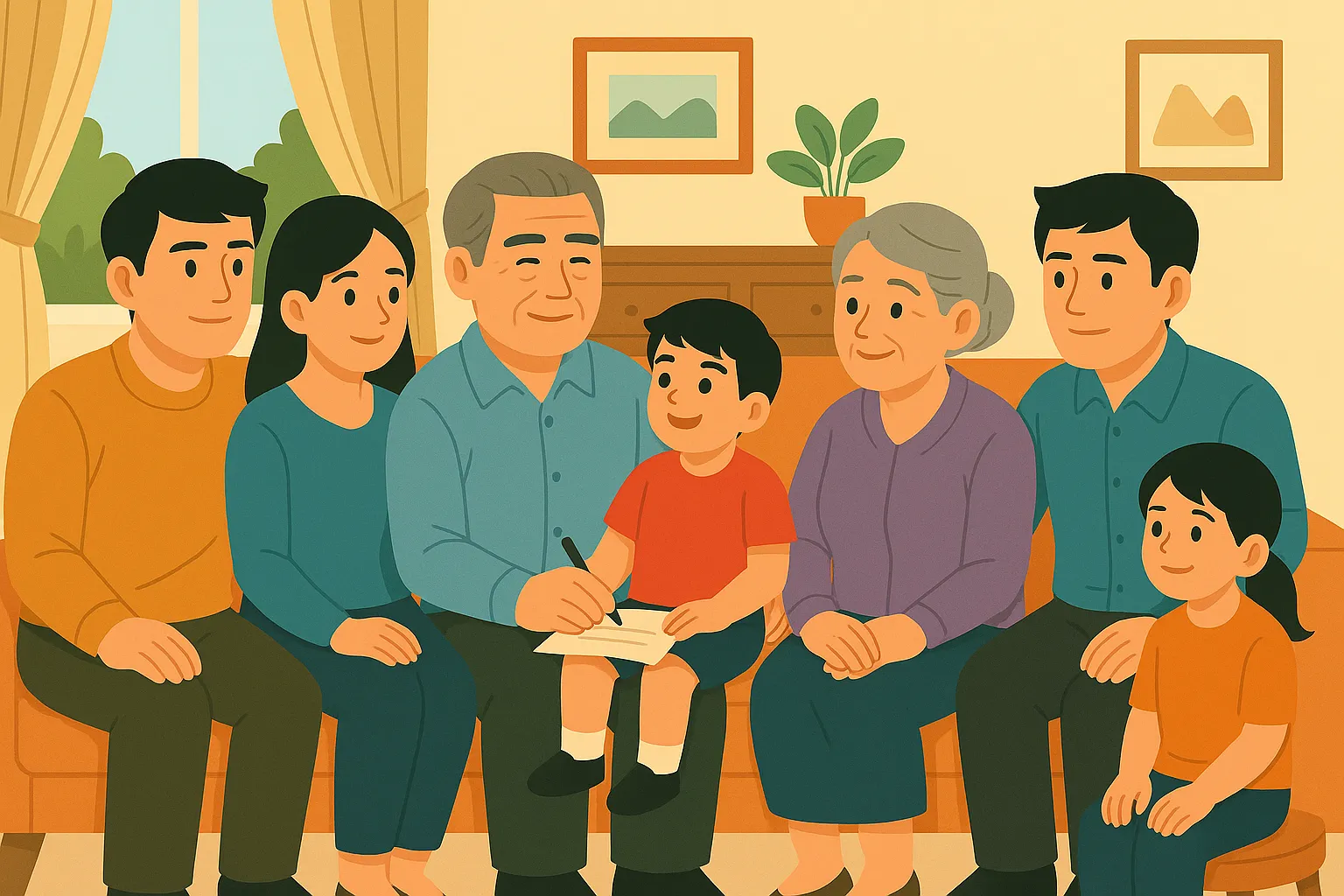Hàng thừa kế thứ hai gồm những ai, được hưởng di sản khi nào?