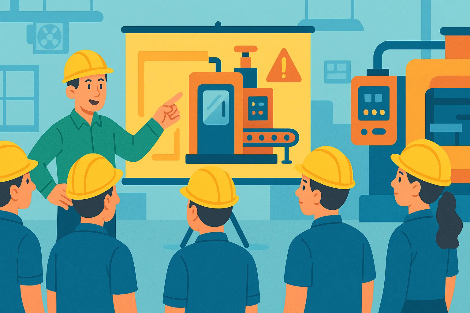 Bên thuê lại có phải tổ chức huấn luyện an toàn, vệ sinh lao động không?