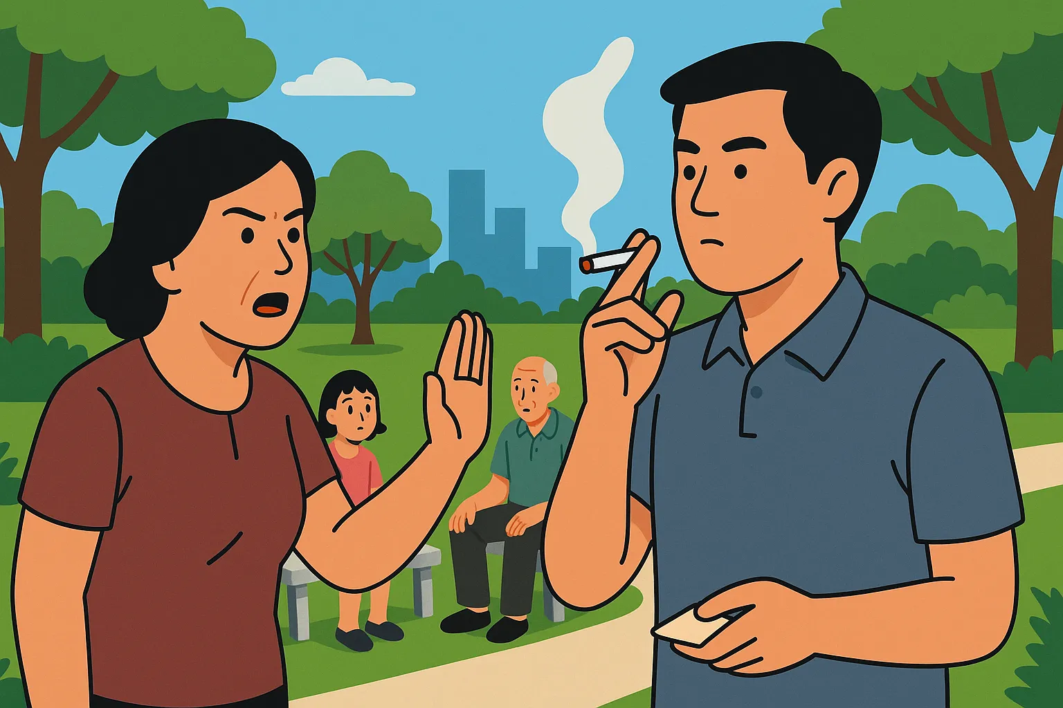 Hút thuốc lá ở nơi công cộng có bị phạt không?
