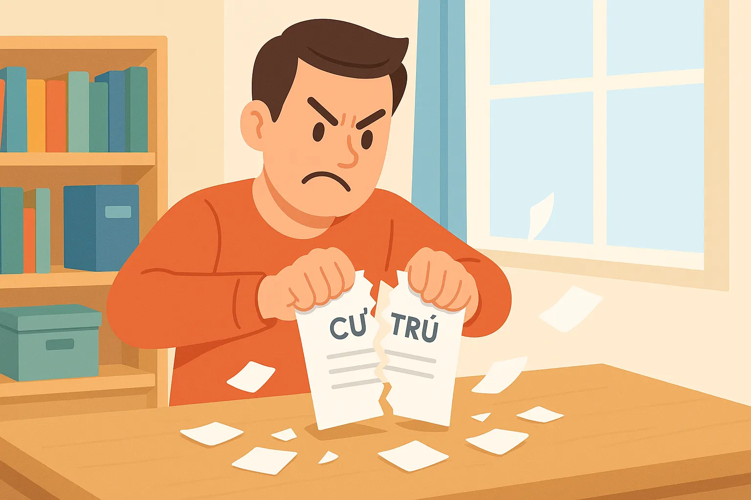 Huỷ hoại giấy tờ, tài liệu về cư trú có bị xử phạt không?