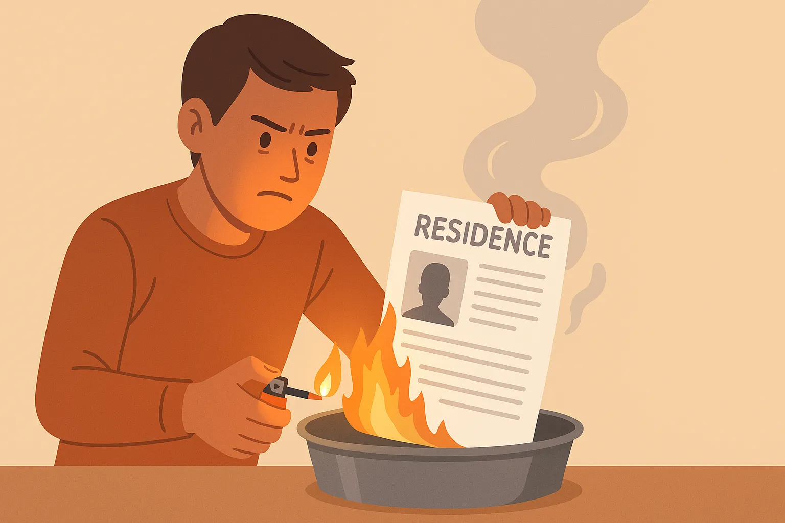 Huỷ hoại giấy tờ, tài liệu về cư trú có bị nghiêm cấm không?