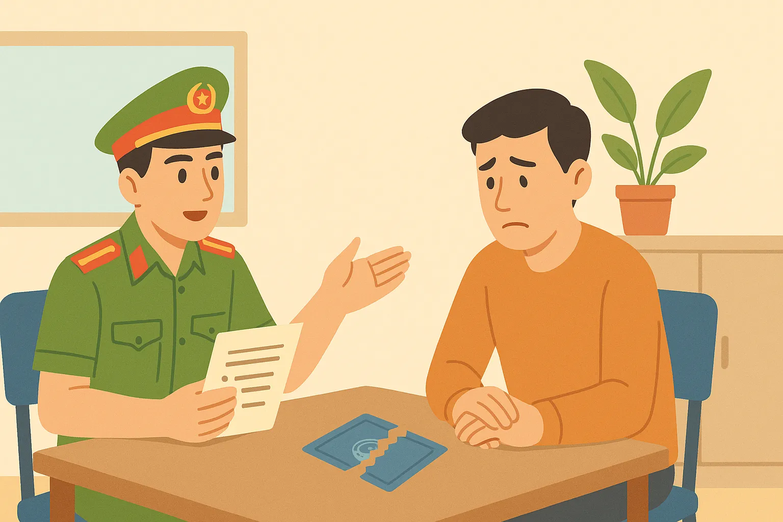 Huỷ hoại giấy tờ, tài liệu về cư trú bị xử phạt bao nhiêu?