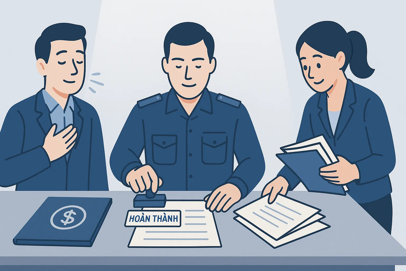 Chậm nộp khoản bắt buộc 