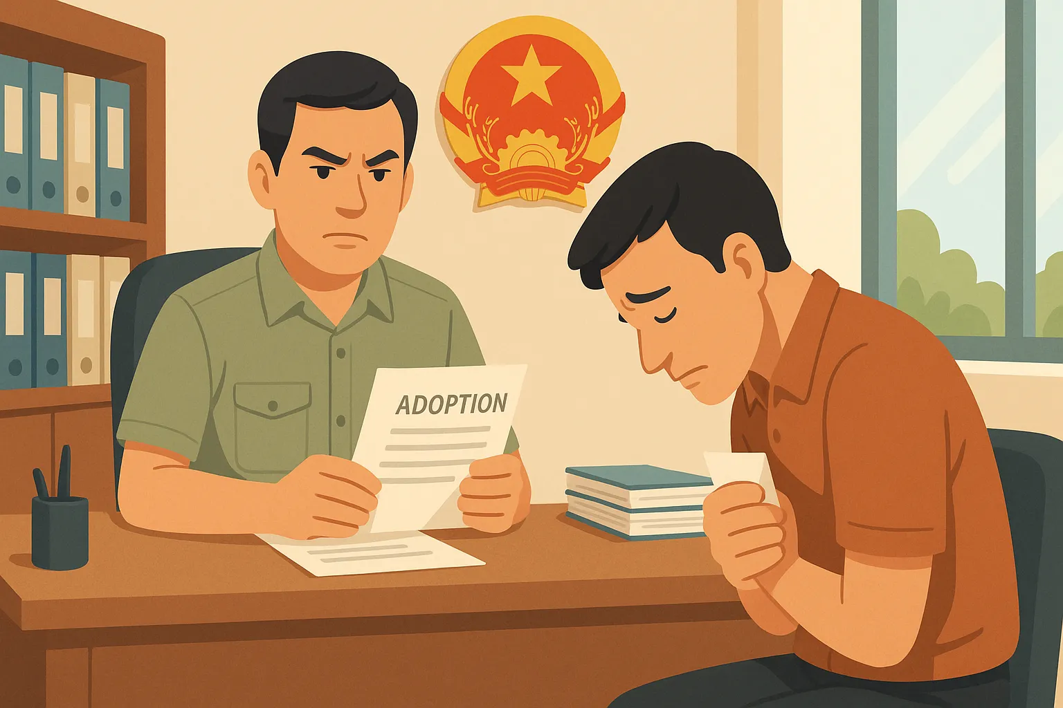 Khai không đúng sự thật khi đăng ký nuôi con nuôi bị phạt bao nhiêu?