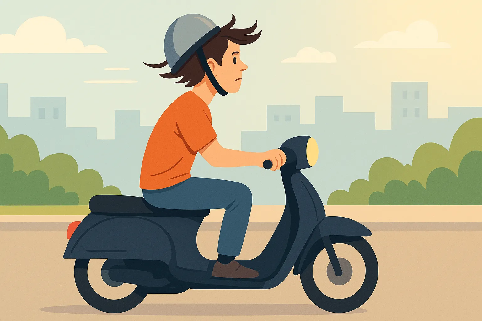 Đi xe máy không đội nón bảo hiểm bị xử phạt bao nhiêu?