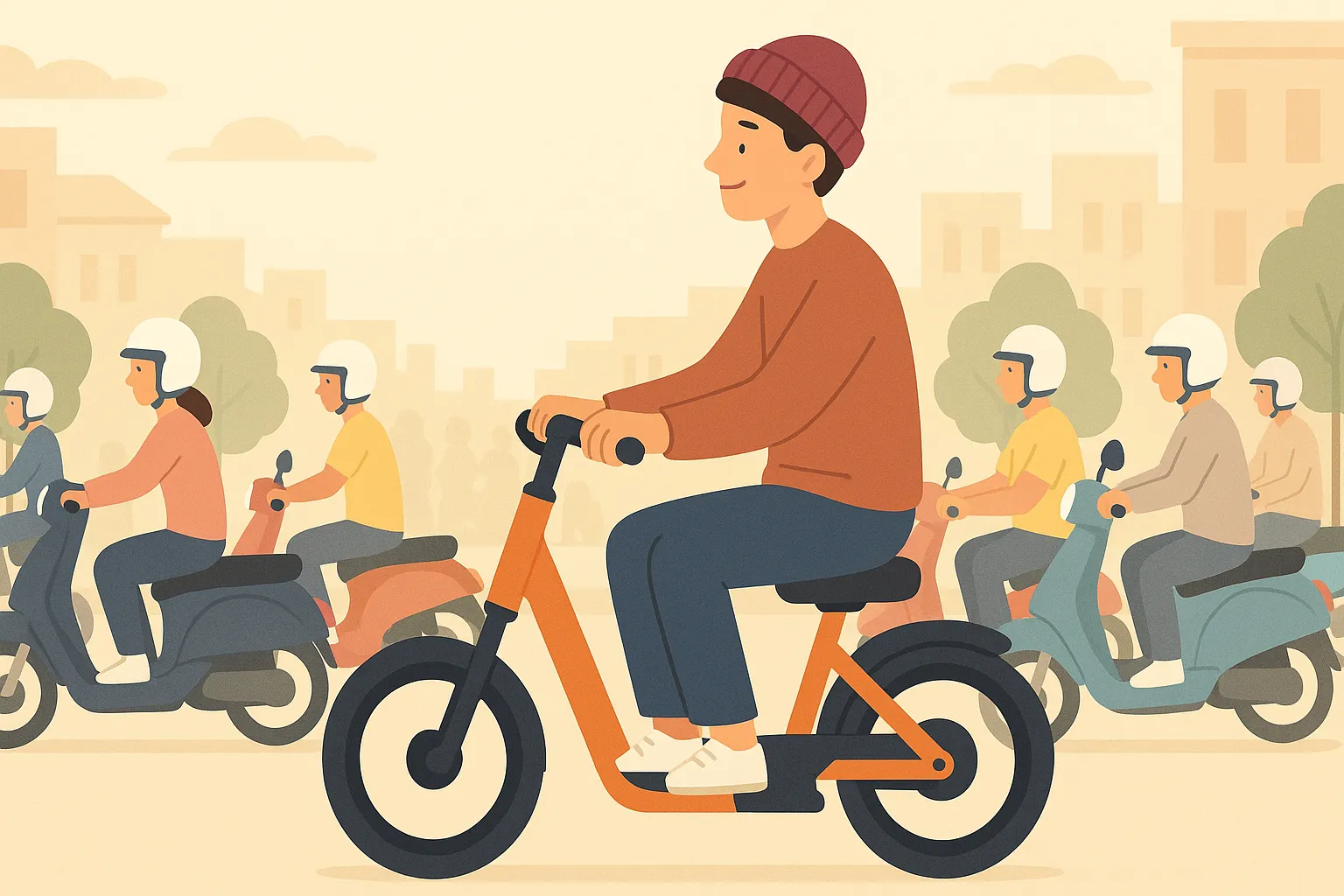 Không đội nón bảo hiểm 