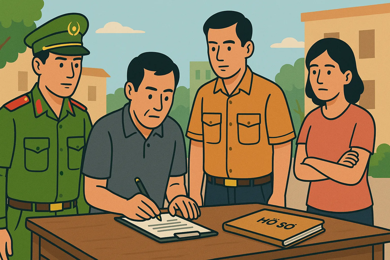 Biên bản khám nghiệm hiện trường phải có các yếu tố bắt buộc