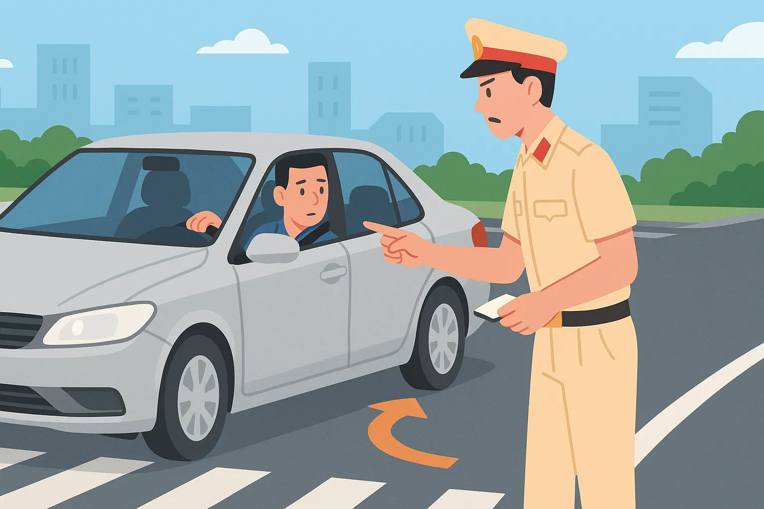 Lỗi không xi nhan 2025 đối với ô tô bị phạt bao nhiêu?