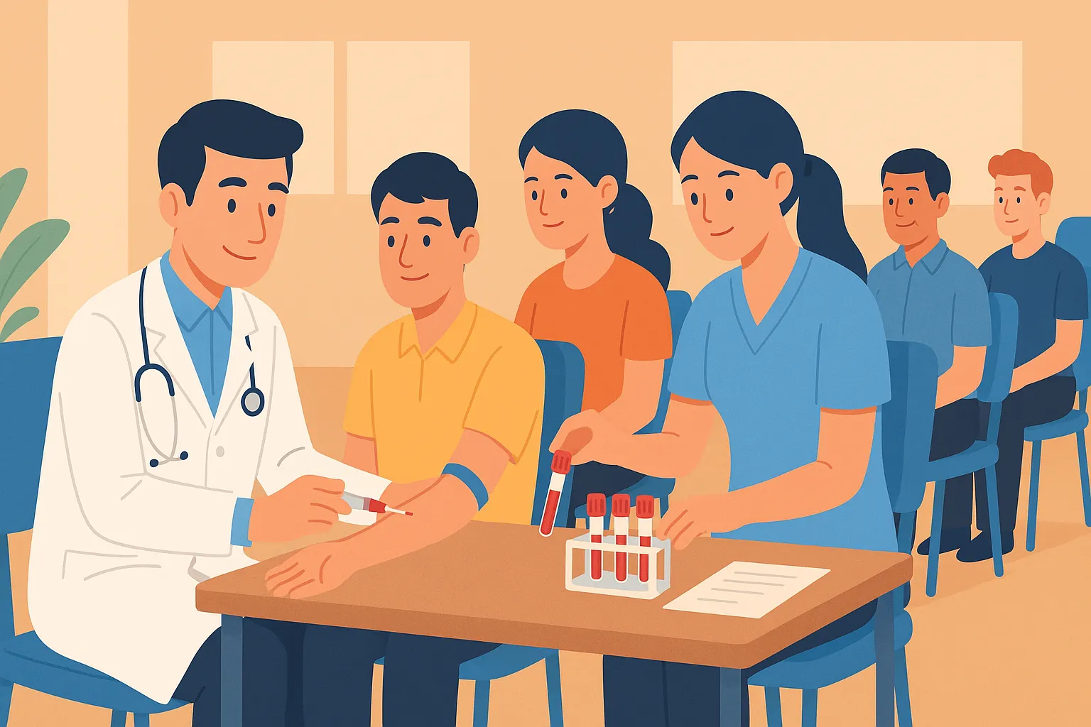 Khám sức khoẻ cho người lao động