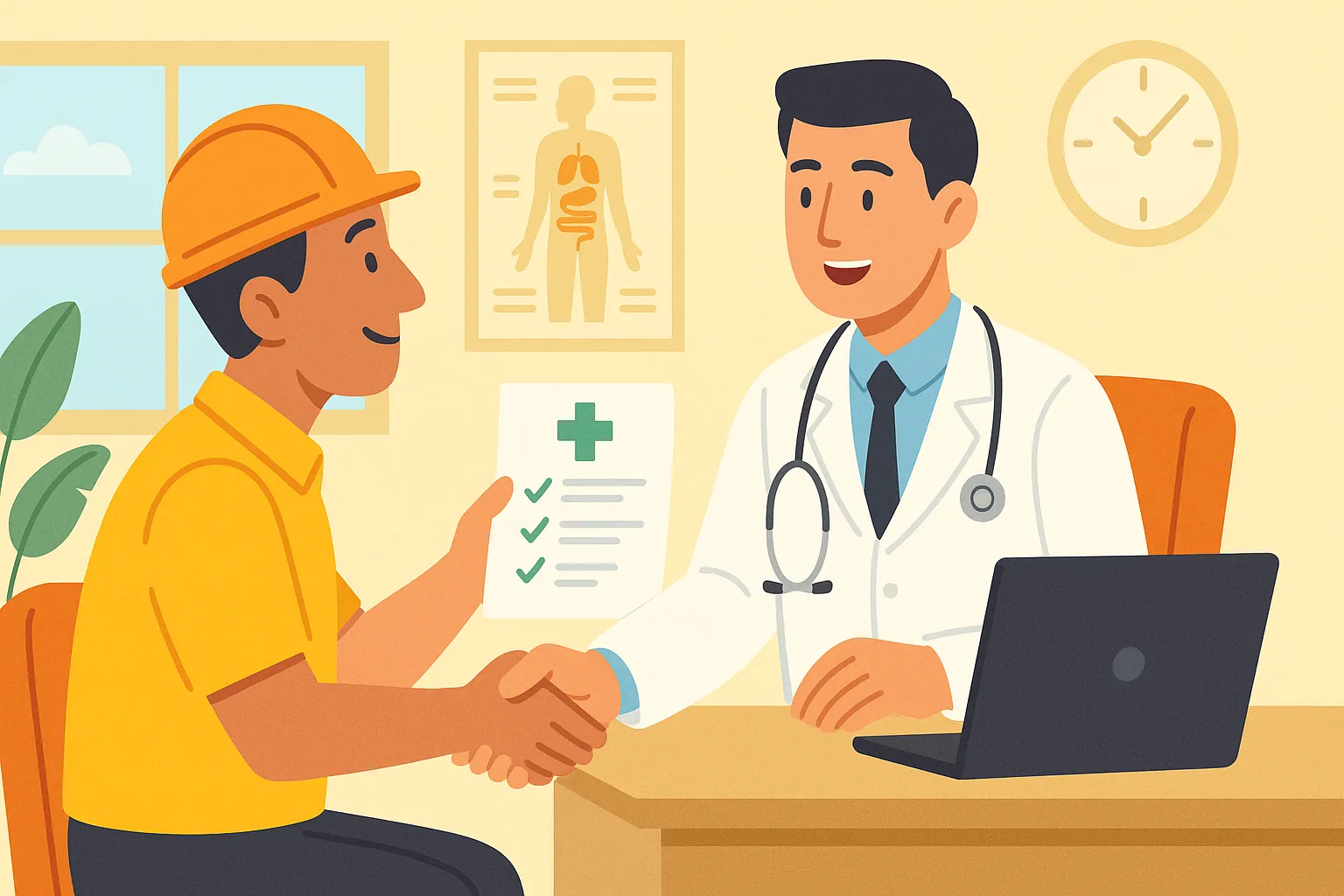 Khong tổ chức khám sức khoẻ bị xử phạt