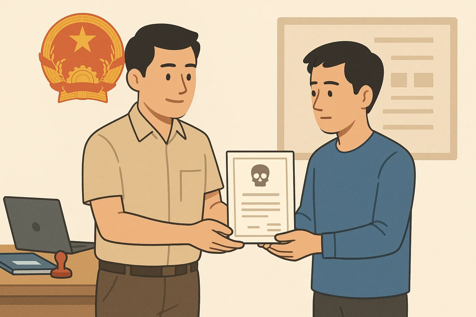 Khai tử quá thời hạn có bị xử phạt không?