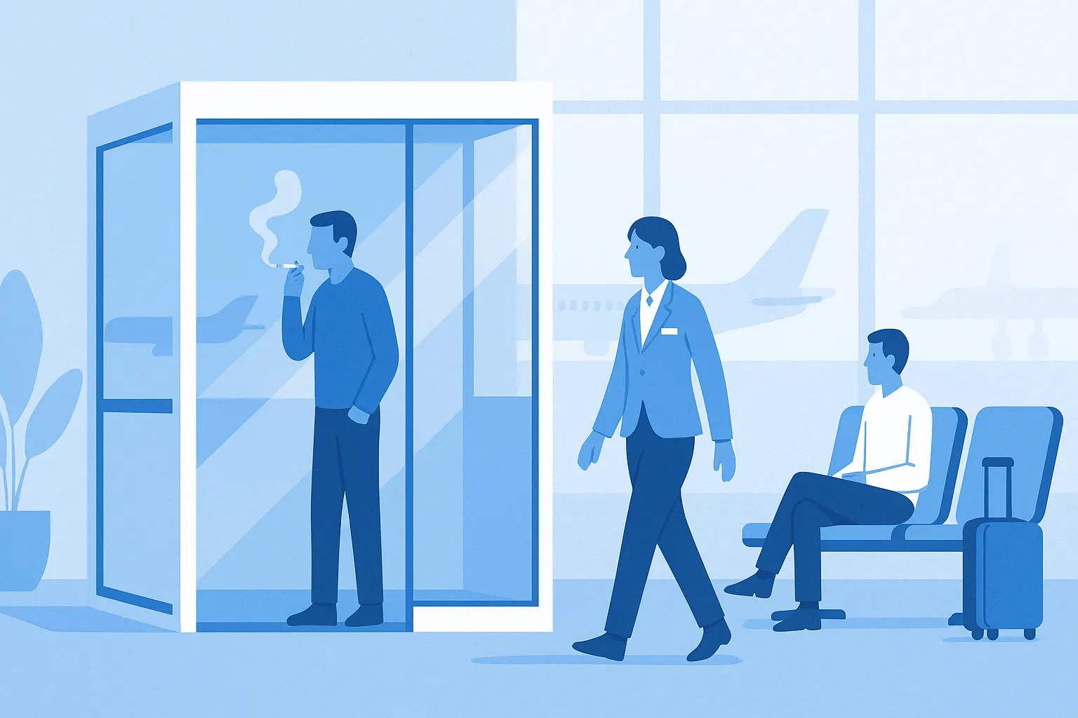 Những địa điểm nào được phép bố trí khu vực dành riêng cho người hút thuốc lá?