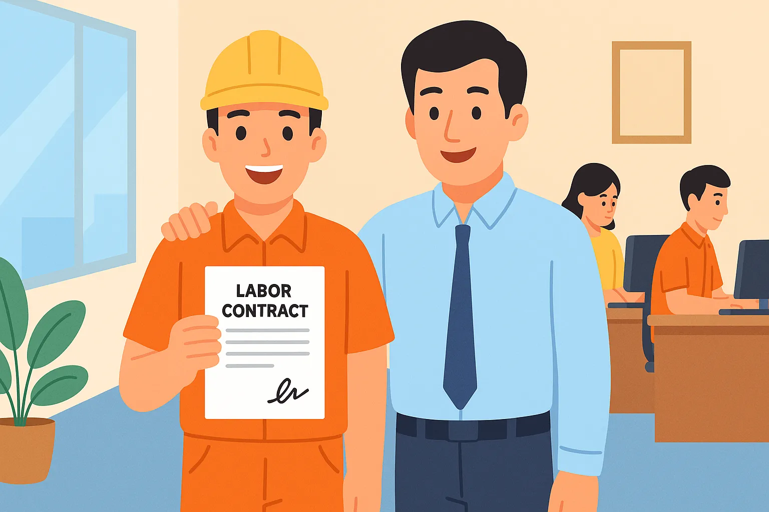 yêu cầu ký hợp đồng thử việc bằng văn bản